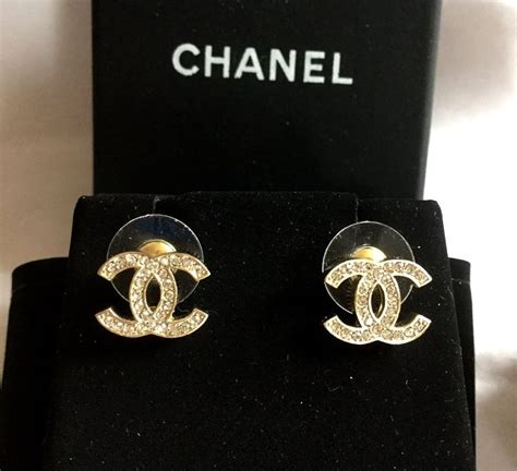 black and gold coco chanel earrings|Coco Chanel earrings for women.